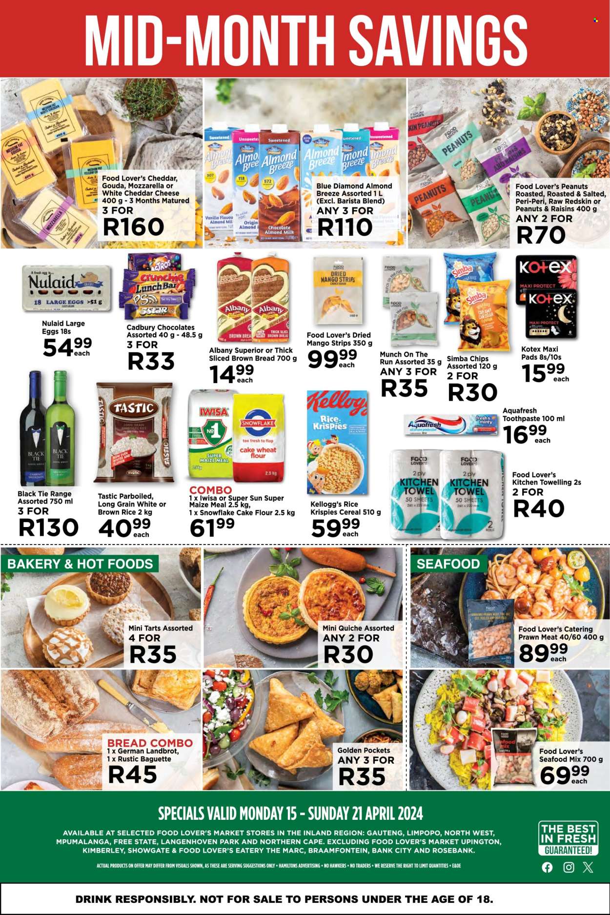 Food Lover's Market specials - 15/04/2024 - 21/04/2024. Page 1