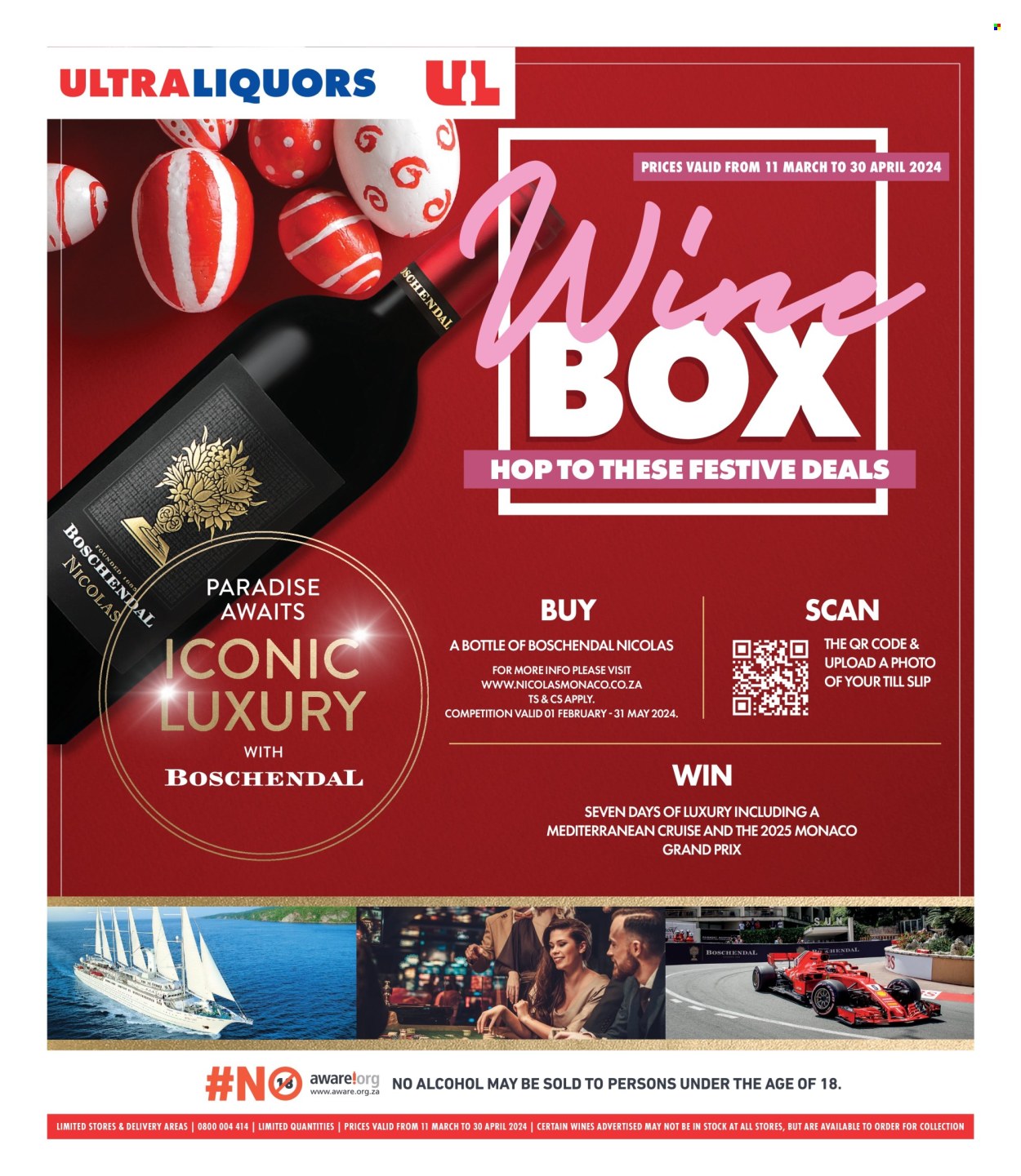 Ultra Liquors specials - 11/03/2024 - 30/04/2024. Page 1