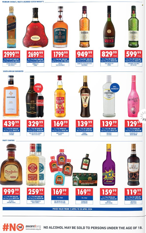 Liberty Liquors specials - 15/04/2024 - 30/04/2024. Page 2