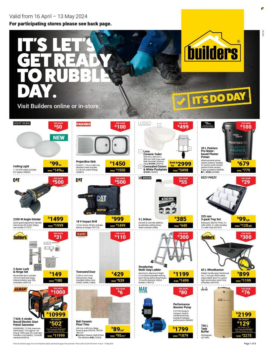Builders specials - 16/04/2024 - 13/05/2024. Page 1
