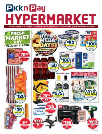 Pick n Pay Hypermarket catalogue  - 19/04/2024 - 21/04/2024.
