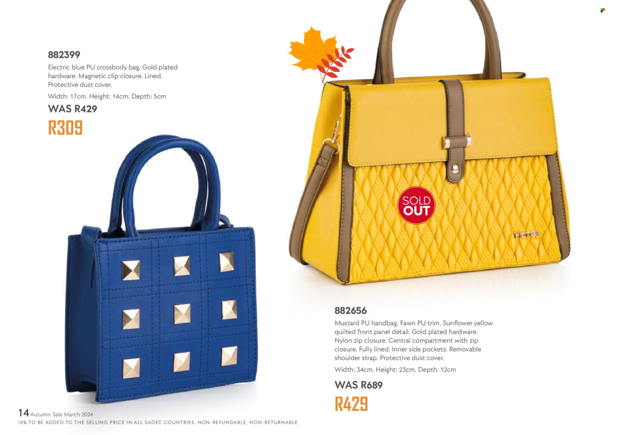 Honey specials. Page 16