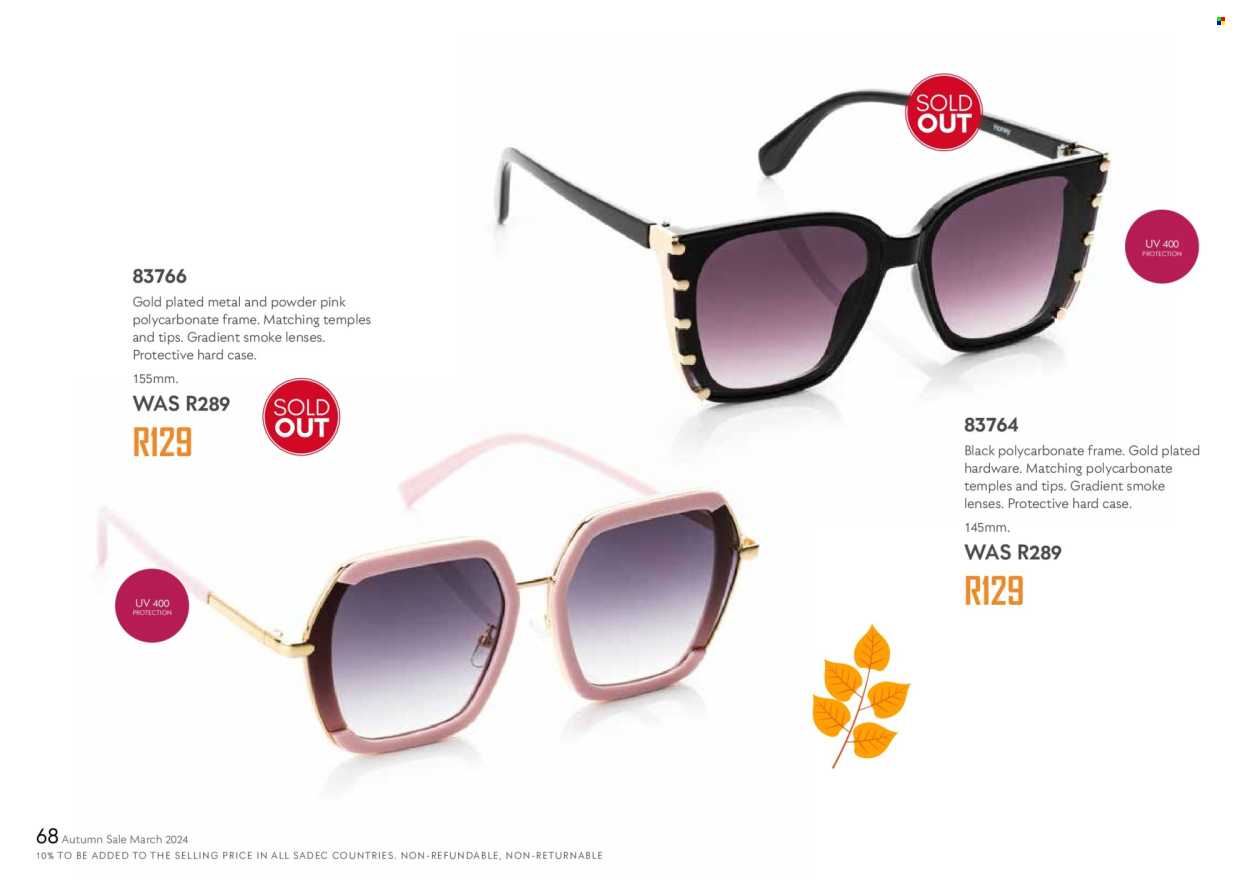 Honey specials. Page 70