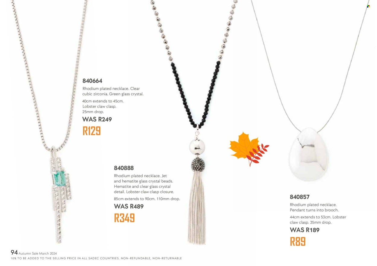 Honey specials. Page 96