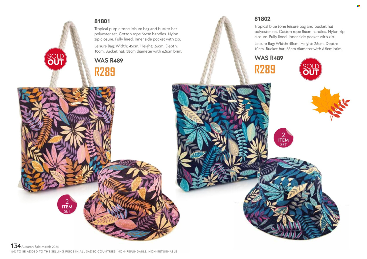 Honey specials. Page 136