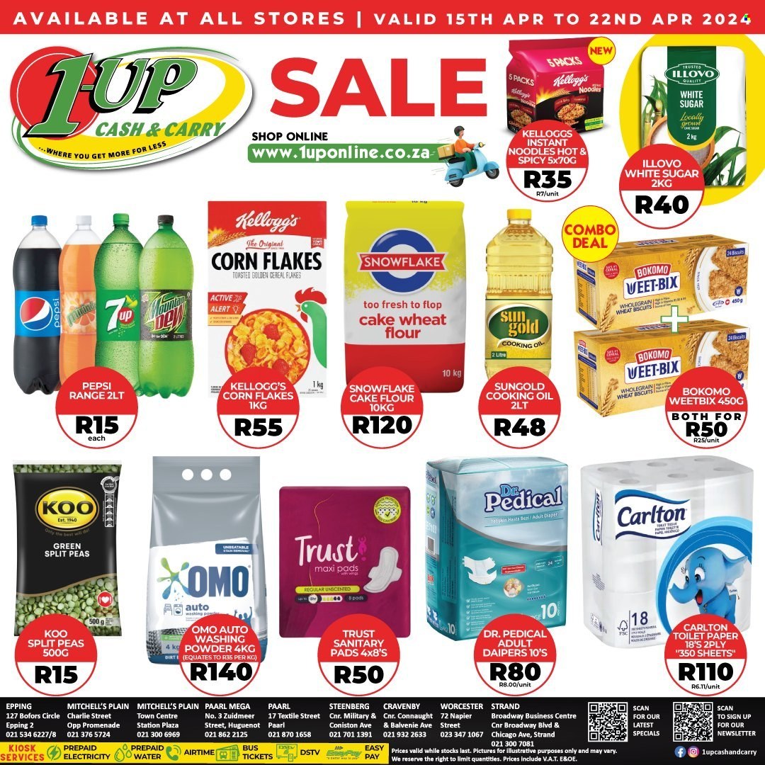 1UP Cash & Carry specials - 15/04/2024 - 22/04/2024. Page 1