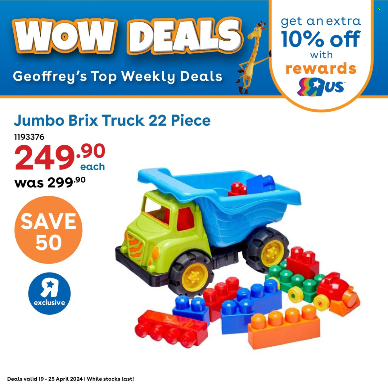 Toys R Us specials - 19/04/2024 - 25/04/2024. Page 9