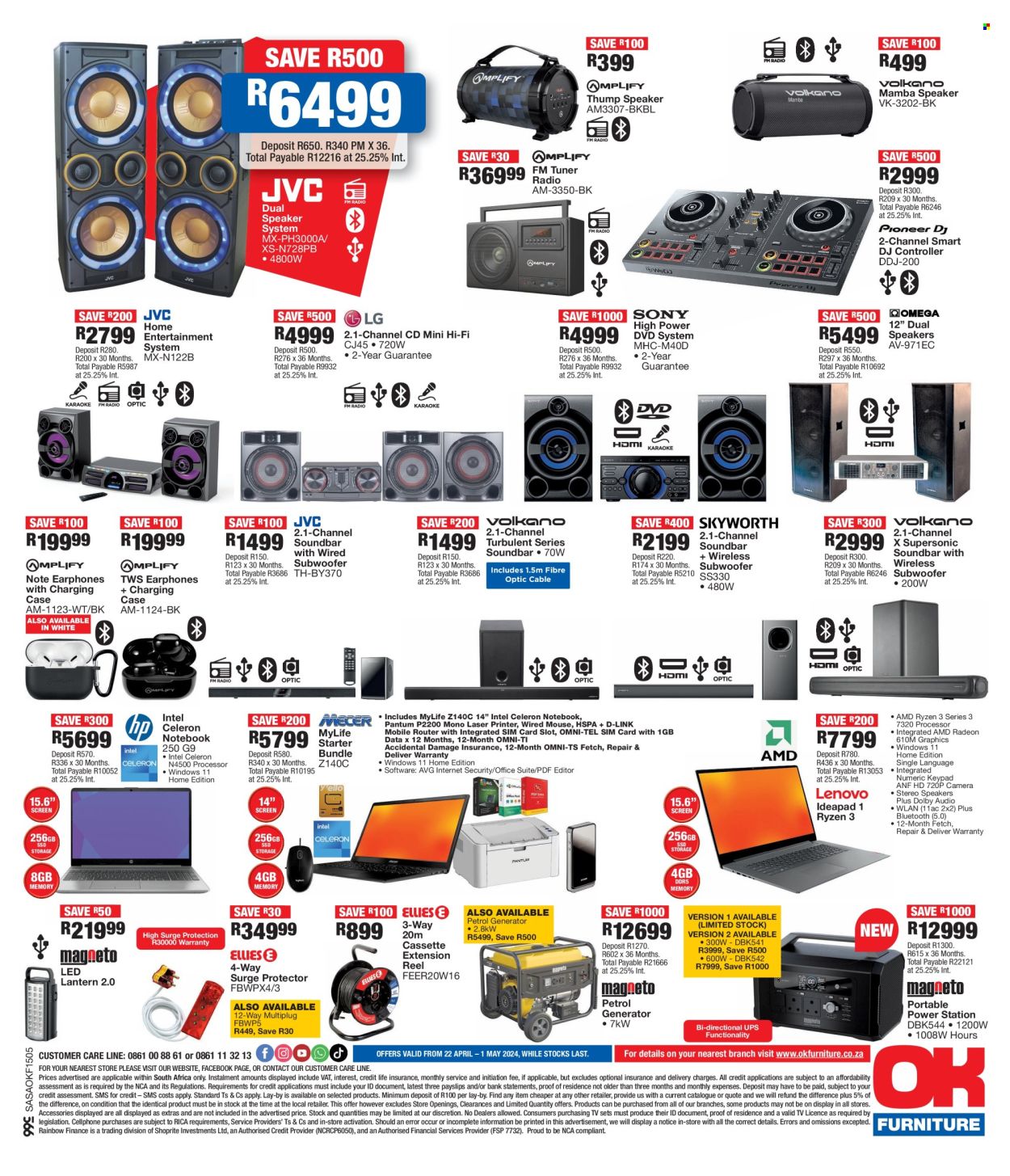 OK Furniture specials - 22/04/2024 - 01/05/2024. Page 8