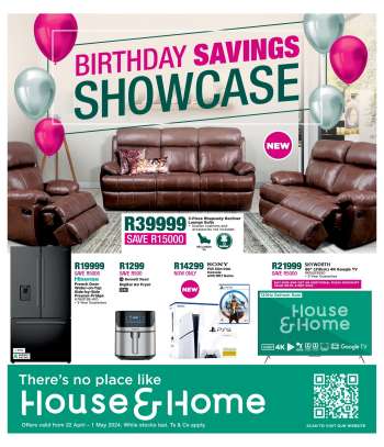 House & Home catalogue  - 22/04/2024 - 01/05/2024.