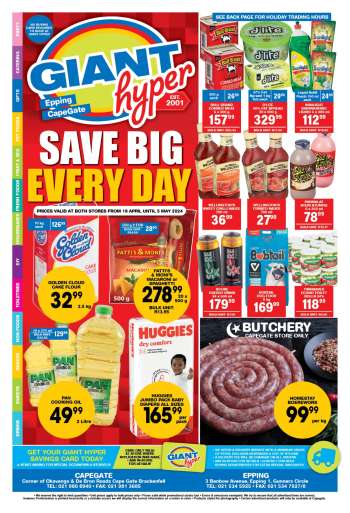 Giant Hyper catalogue  - 19/04/2024 - 05/05/2024.