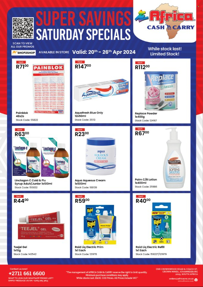 Africa Cash & Carry specials - 20/04/2024 - 26/04/2024. Page 2