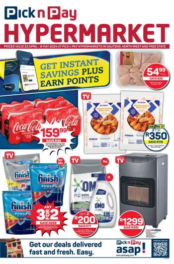 Pick n Pay Hypermarket catalogue  - 22/04/2024 - 08/05/2024.