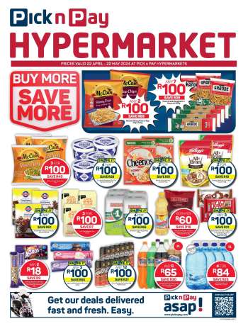 Pick n Pay Hypermarket catalogue  - 22/04/2024 - 22/05/2024.