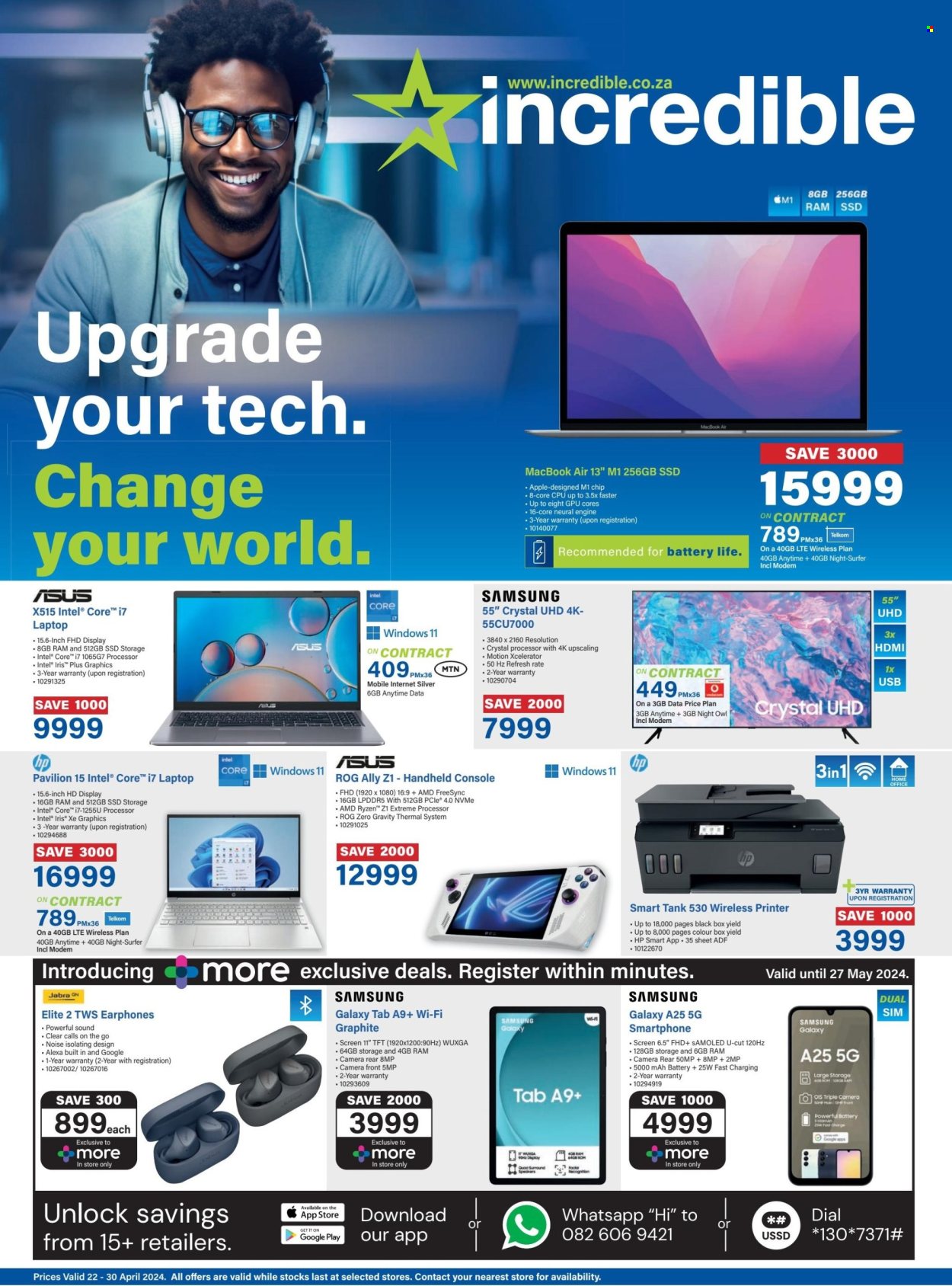 Incredible Connection specials - 22/04/2024 - 30/04/2024. Page 1