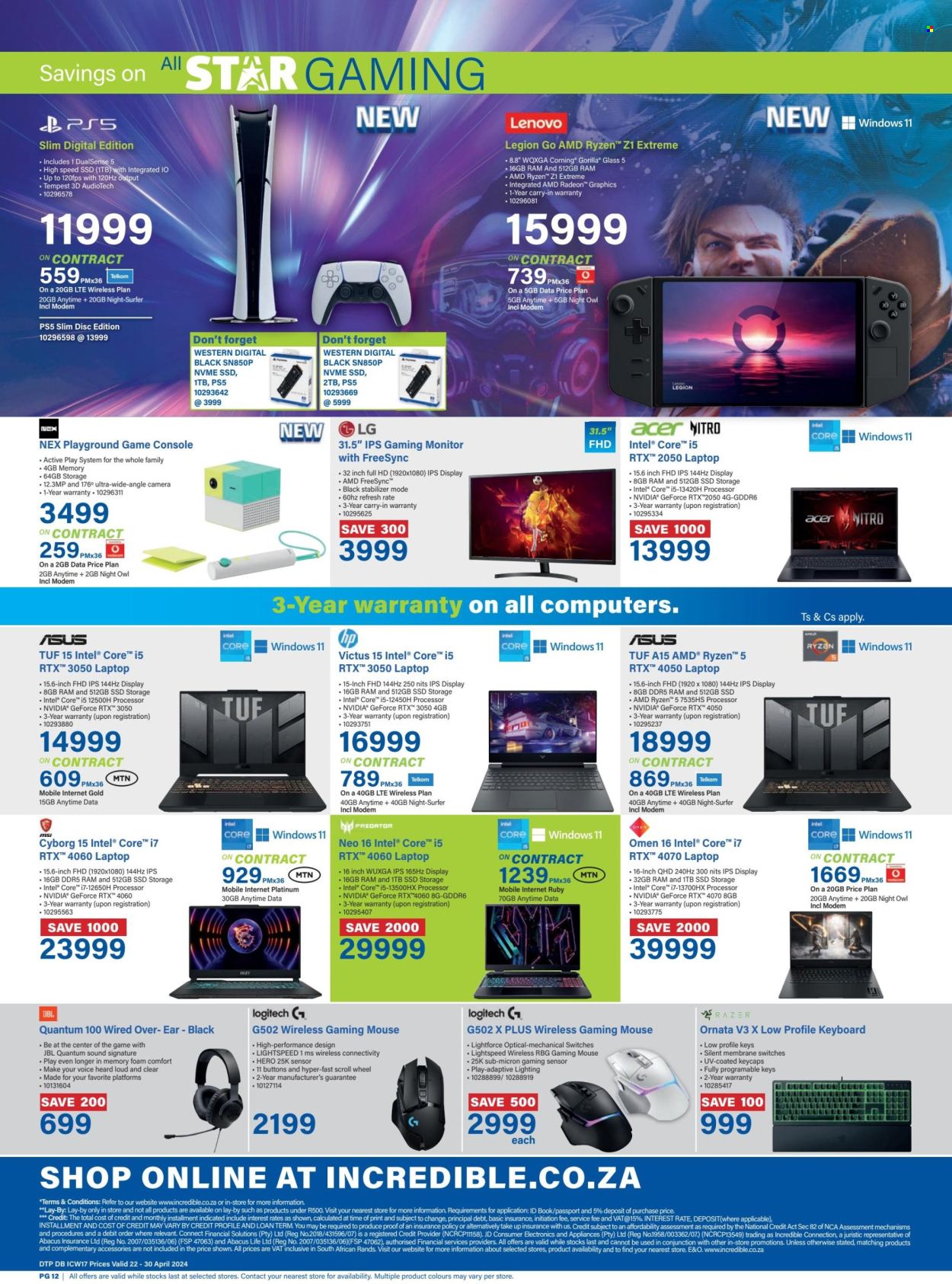 Incredible Connection specials - 22/04/2024 - 30/04/2024. Page 12