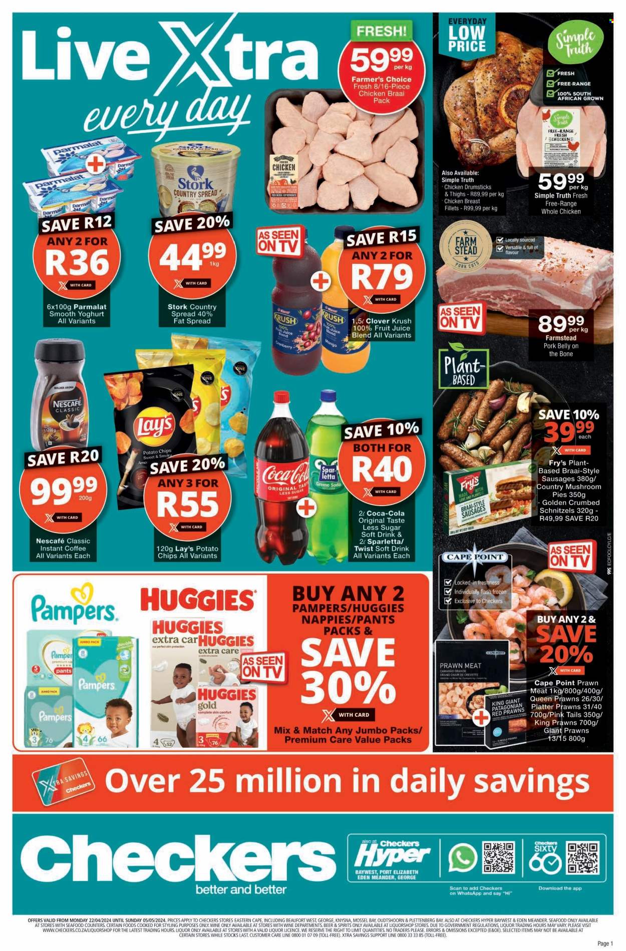 Checkers specials - 22/04/2024 - 05/05/2024. Page 1