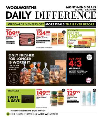 Woolworths catalogue  - 22/04/2024 - 05/05/2024.