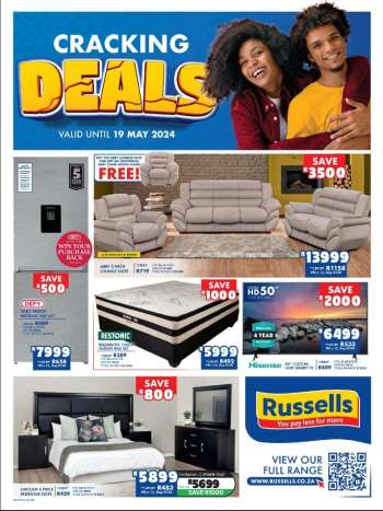 Russells catalogue  - 22/04/2024 - 19/05/2024.