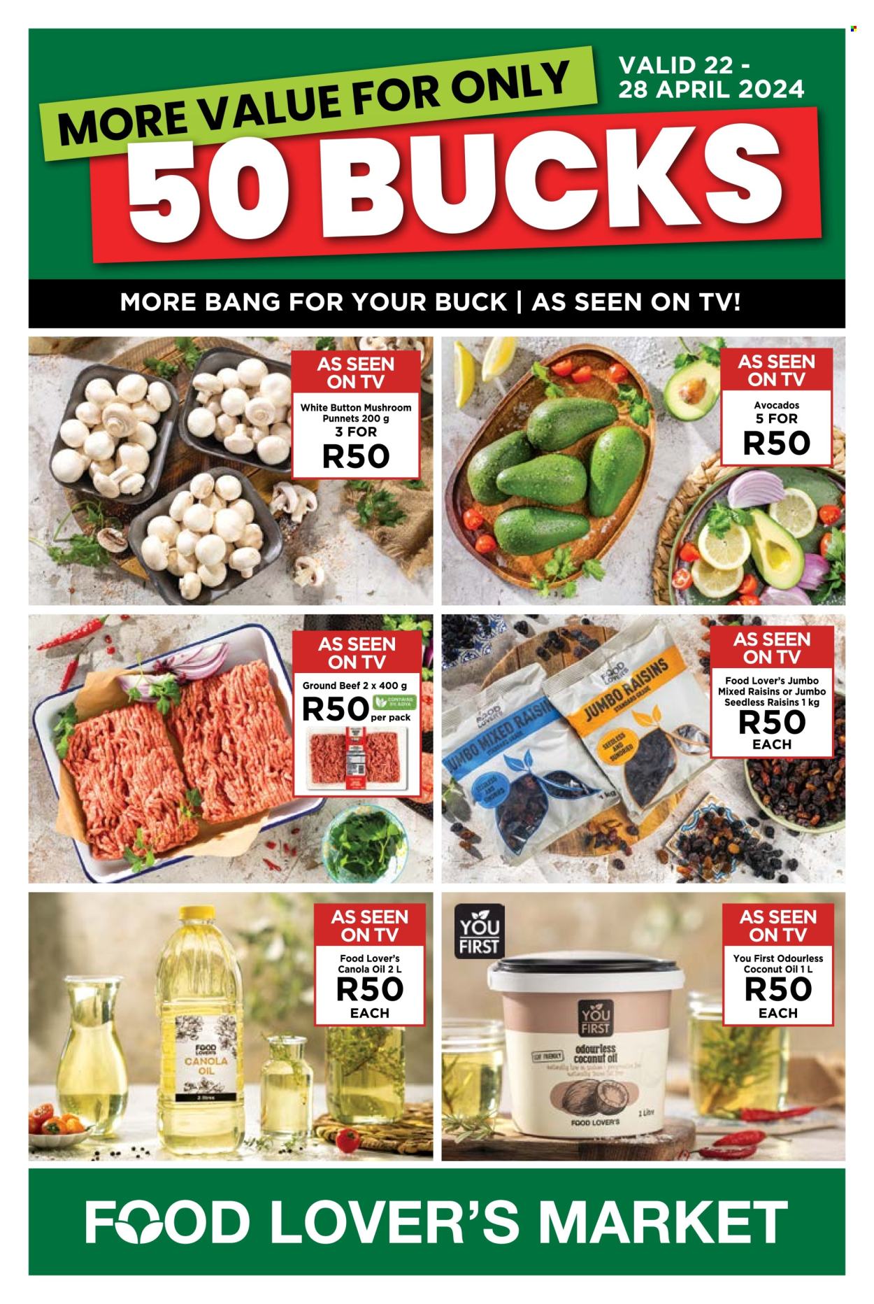 Food Lover's Market specials - 22/04/2024 - 28/04/2024. Page 1