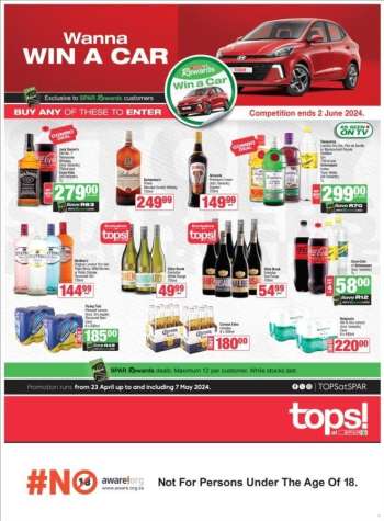 TOPS at SPAR catalogue  - 23/04/2024 - 07/05/2024.