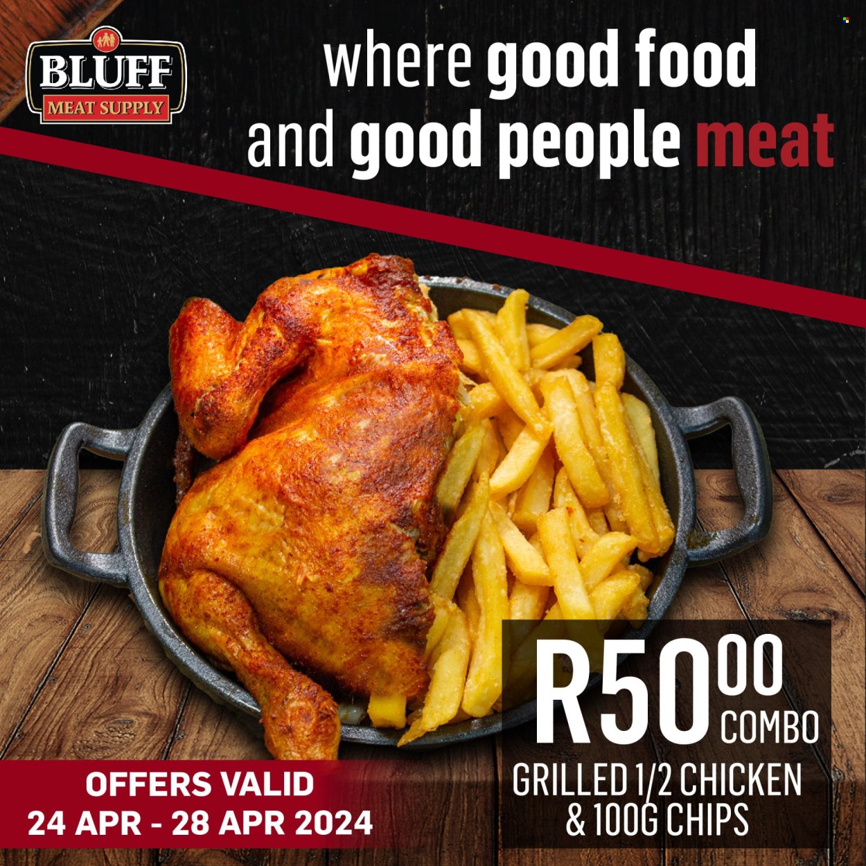 Bluff Meat Supply specials - 24/04/2024 - 28/04/2024. Page 8