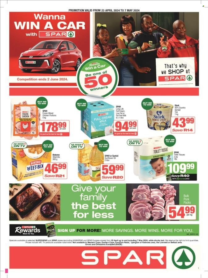 SPAR specials - 23/04/2024 - 07/05/2024. Page 1