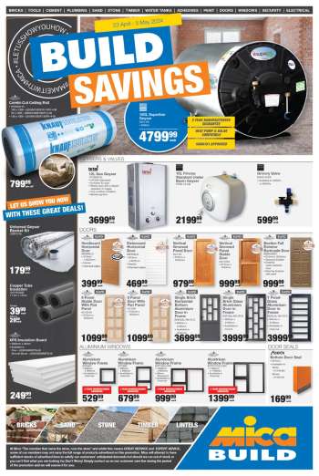 Mica catalogue  - 23/04/2024 - 05/05/2024.
