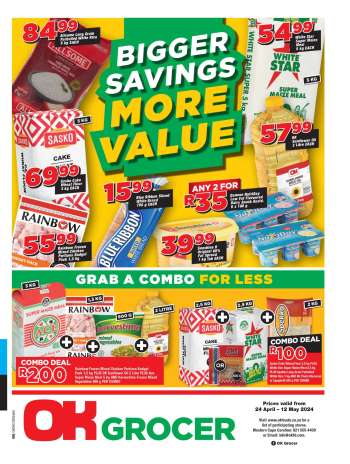 OK Foods catalogue  - 24/04/2024 - 12/05/2024.