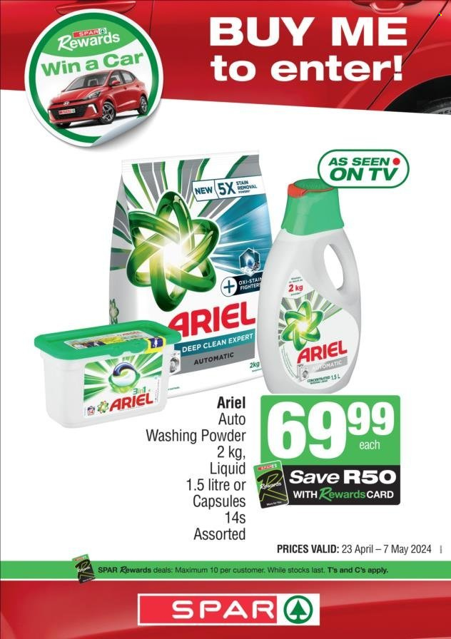 SPAR specials - 23/04/2024 - 07/05/2024. Page 1
