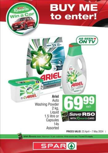 SPAR catalogue  - 23/04/2024 - 07/05/2024.