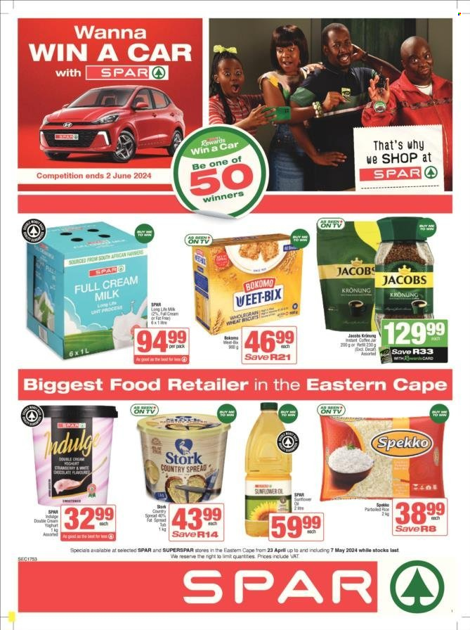 SPAR specials - 23/04/2024 - 07/05/2024. Page 1