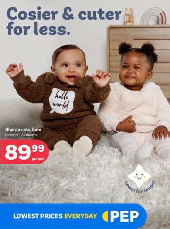PEP Stores catalogue  - 25/04/2024 - 23/05/2024.