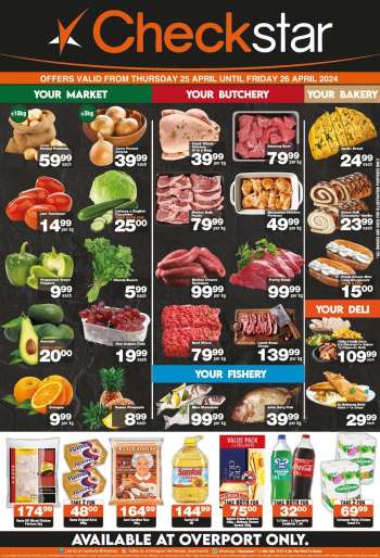 Checkstar catalogue  - 25/04/2024 - 26/04/2024.
