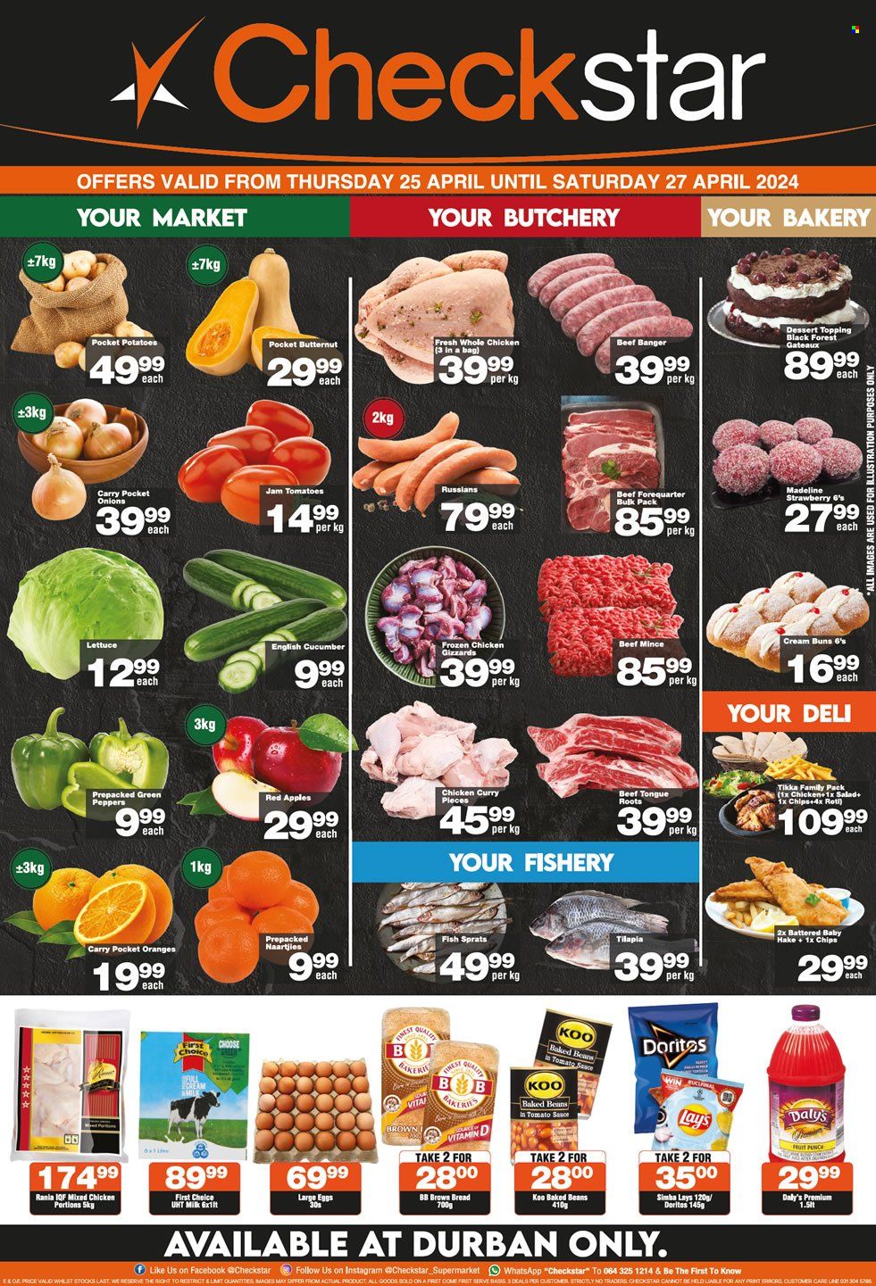 Checkstar specials - 25/04/2024 - 27/04/2024. Page 1