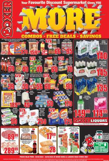 Boxer catalogue  - 25/04/2024 - 28/04/2024.