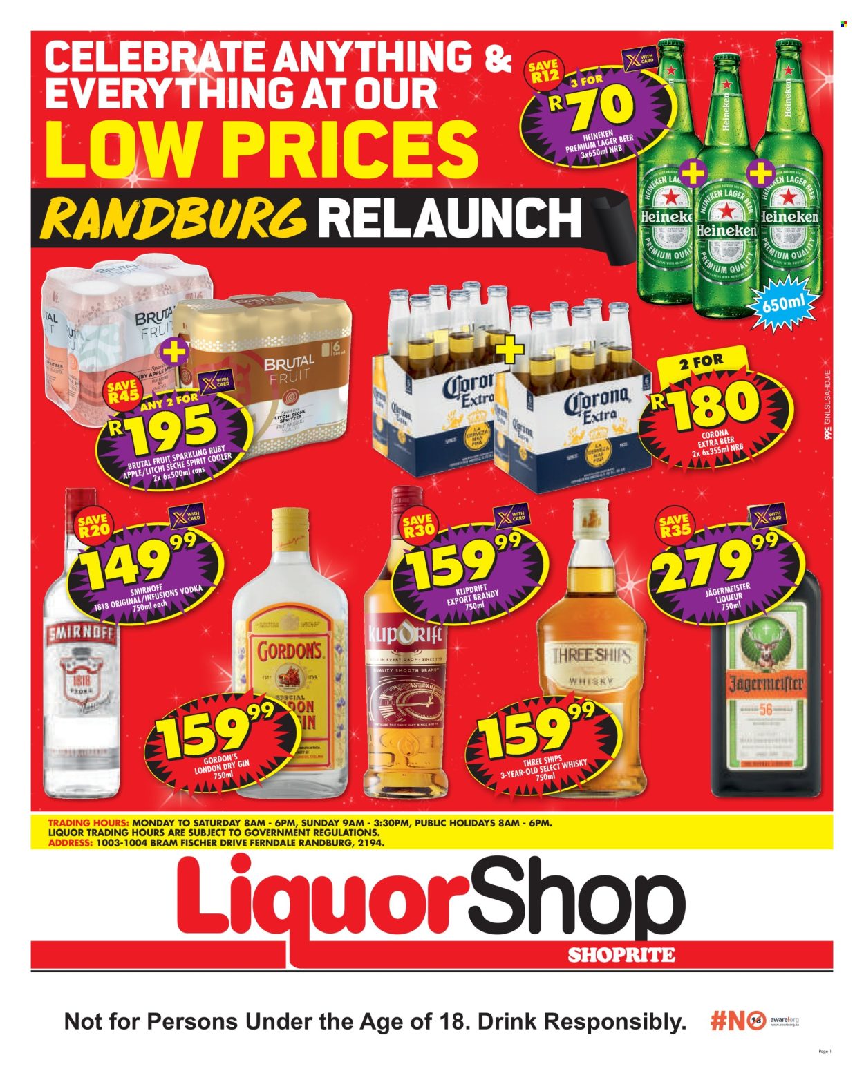 Shoprite specials - 25/04/2024 - 12/05/2024. Page 1