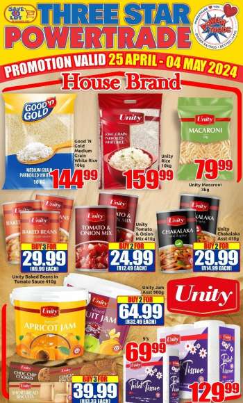 Three Star Cash and Carry catalogue  - 25/04/2024 - 04/05/2024.