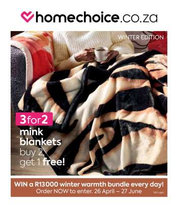 HomeChoice catalogue  - 26/04/2024 - 27/06/2024.