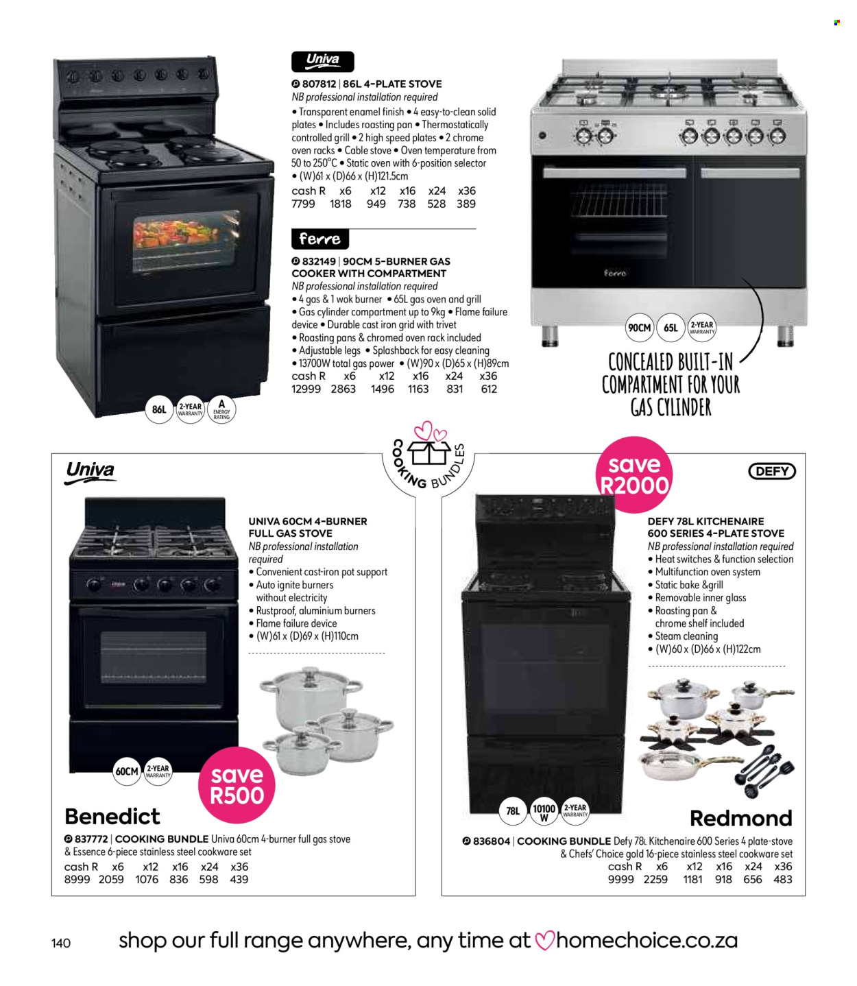 HomeChoice specials - 26/04/2024 - 27/06/2024. Page 140
