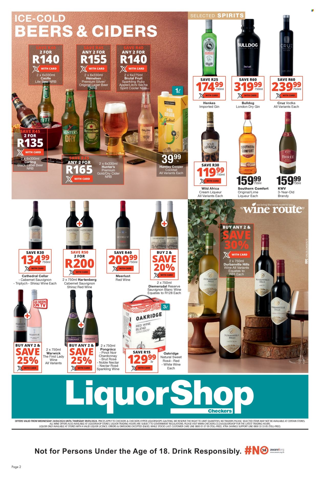 CHECKERS specials • Checkers LiquorShop Xtra Savings GTN • From ...
