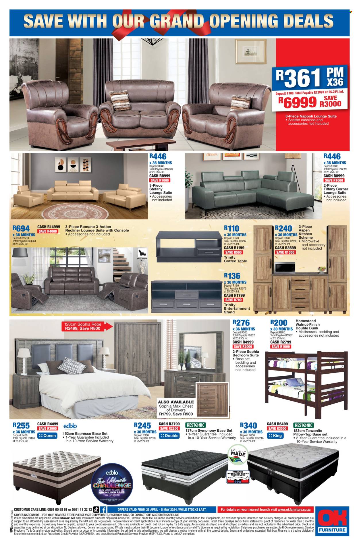OK Furniture specials - 26/04/2024 - 05/05/2024. Page 4