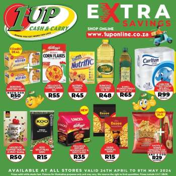 1UP Cash & Carry catalogue  - 24/04/2024 - 08/05/2024.