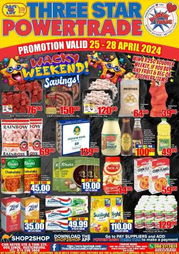 Three Star Cash and Carry catalogue  - 25/04/2024 - 28/04/2024.