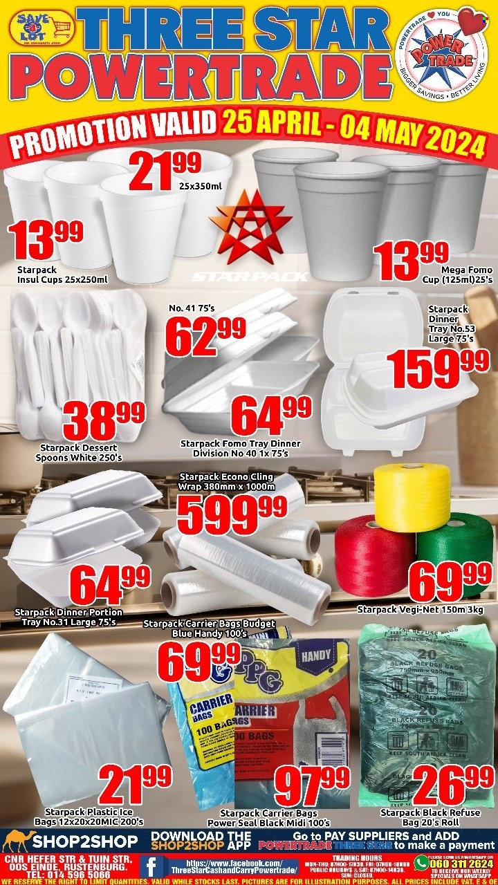 Three Star Cash and Carry specials - 25/04/2024 - 04/05/2024. Page 6