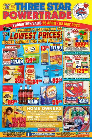 Three Star Cash and Carry catalogue  - 25/04/2024 - 08/05/2024.