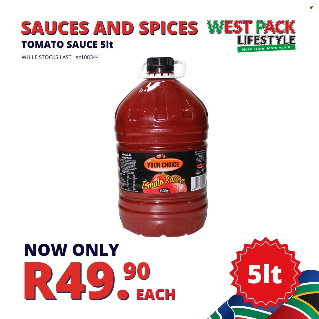 West Pack Lifestyle specials. Page 5