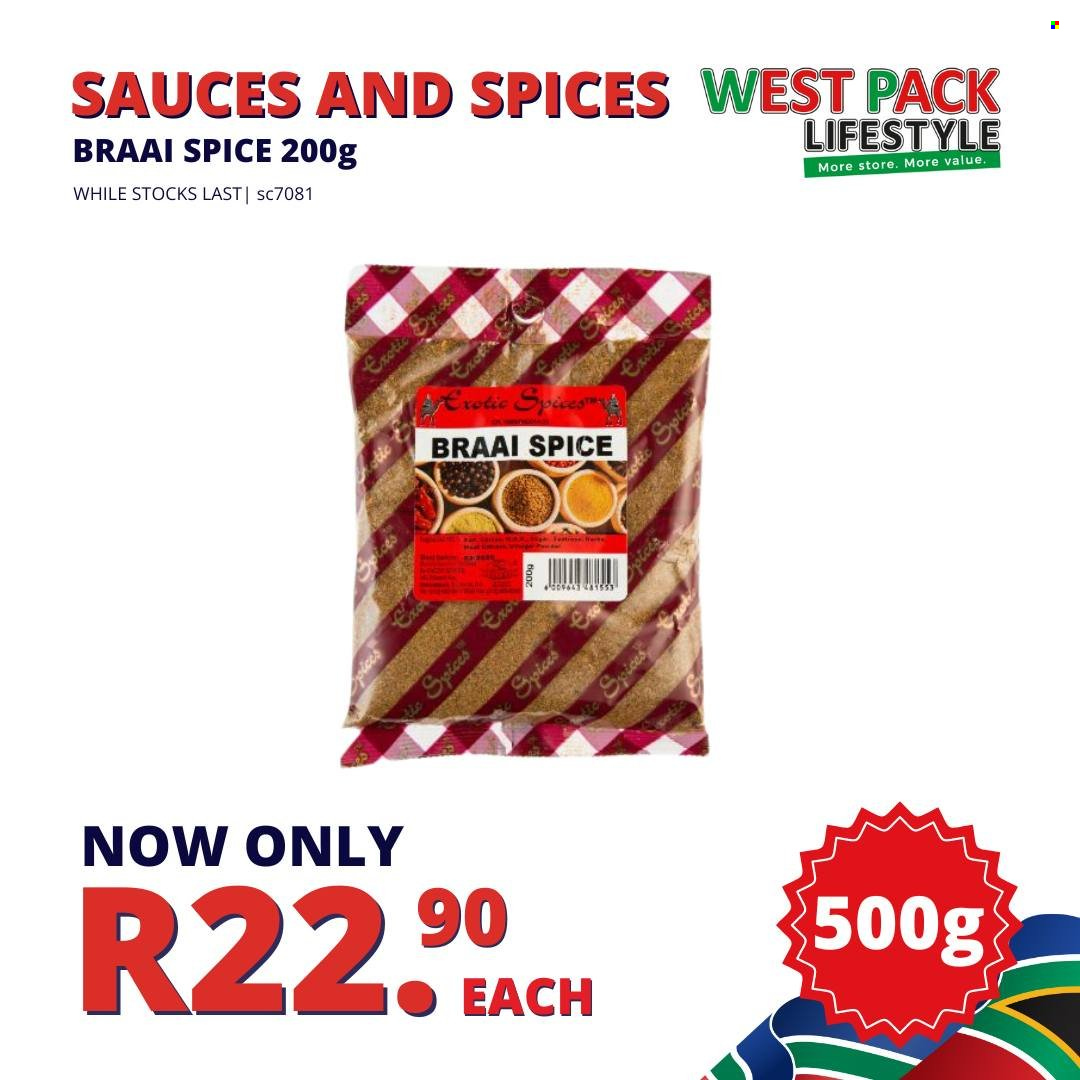 West Pack Lifestyle specials. Page 7