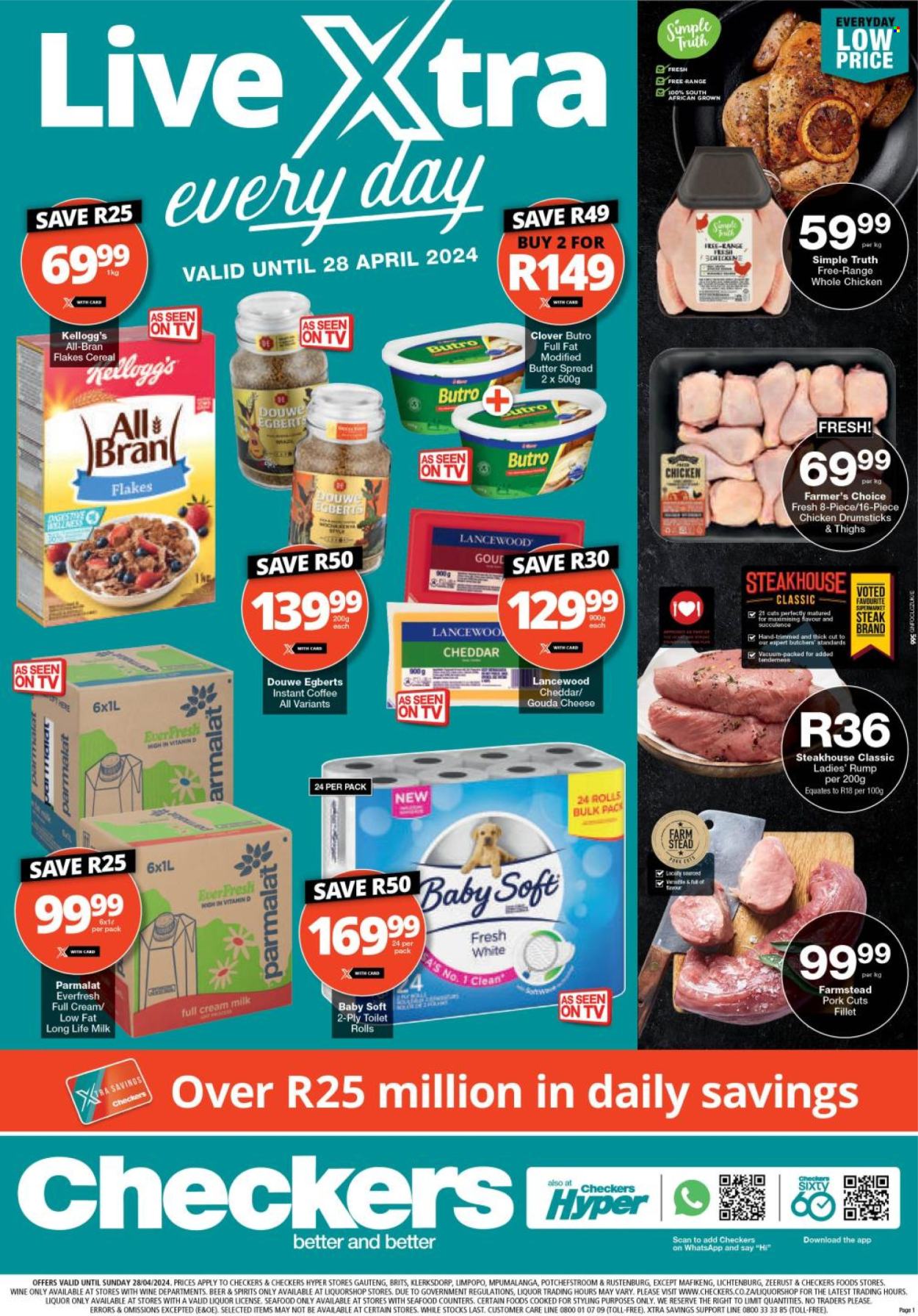 Checkers specials - 25/04/2024 - 28/04/2024. Page 1