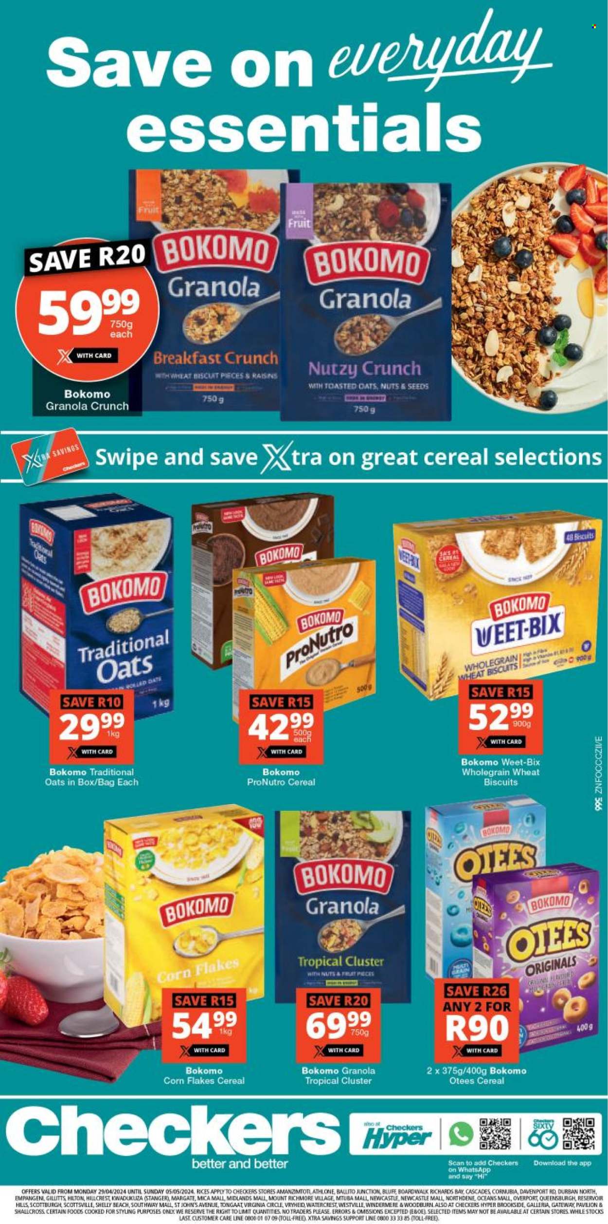 Checkers specials - 29/04/2024 - 05/05/2024. Page 1