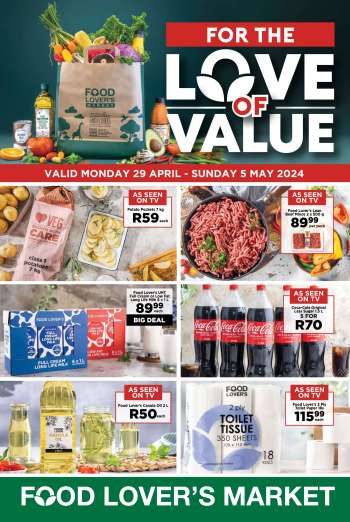 Food Lover's Market catalogue  - 29/04/2024 - 05/05/2024.